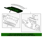 Rear Window Panel - GM (23303049) - view 7