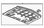Front Compartment Air Deflector - GM (23329708) - view 5