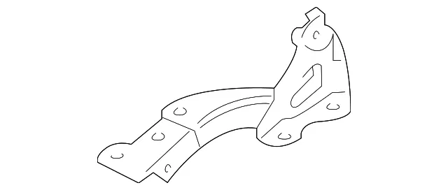 Hinge - Driver's Side (LH) - GM (23331407) - view 2