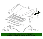 Hinge - Driver's Side (LH) - GM (23331407) - view 6