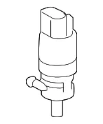 Windshield Washer Pump - GM (23353390) - view 10