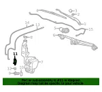 Windshield Washer Pump - GM (23353390) - view 11