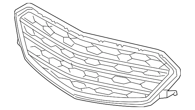 Front Grille - GM (23370464) - view 3