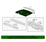 Rear Window Panel - GM (23382027) - view 8