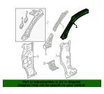 Outer Windshield Pillar - GM (23396486) - view 6