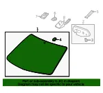 Windshield - GM (23420148) - view 6