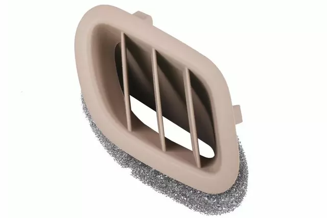 Medium Cashmere Driver Side Window Defogger Outlet Grille - GM (23425103)