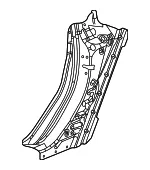 Driver Side C-Pillar Outer Panel - GM (23428965) - view 8