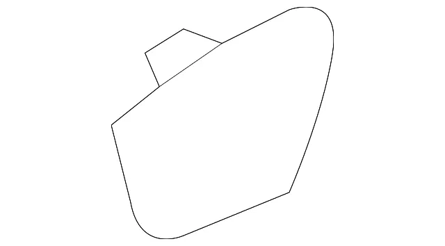 Handle, Inside Cap - Driver's Side (LH) - GM (23436048)