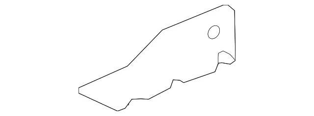 Hinge Bracket - Driver's Side (LH) - GM (23436701) - view 3