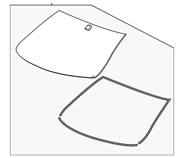 Windshield - GM (23437481) - view 2