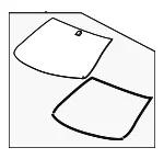 Windshield - GM (23437481) - view 5