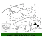 Grip Handle Bracket - GM (23445136) - view 7