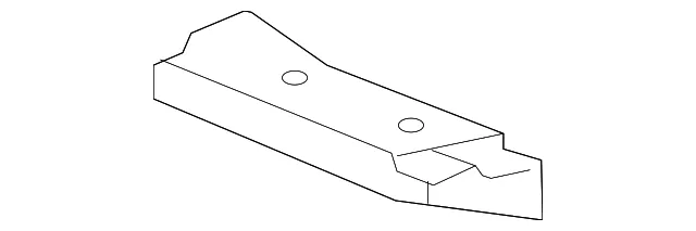 Deflector - Driver's Side (LH) - GM (23446492) - view 4