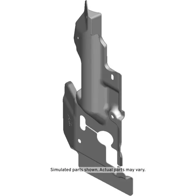 Passenger Side Radiator Deflector (Air Side) - GM (23458871)