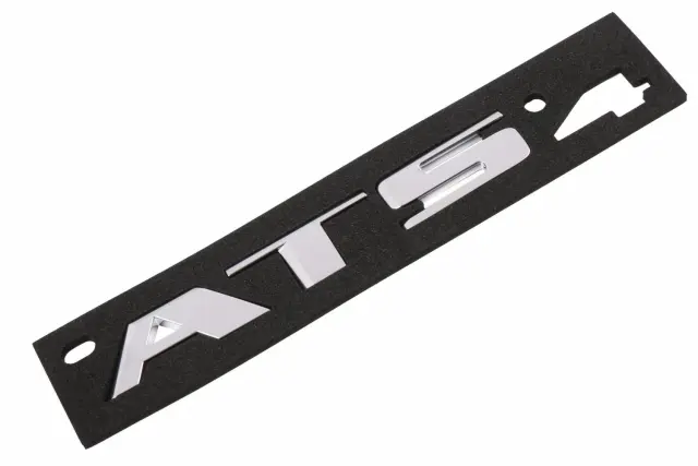 Galvano Silver Deck Lid ATS Emblem - GM (23469270) - view 2