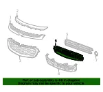 Front Bumper Shutter - GM (23478032) - view 14
