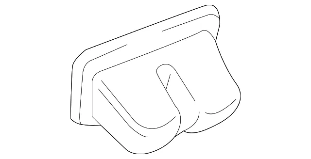 Deck Lid Latch Cover - GM (23487553) - view 3