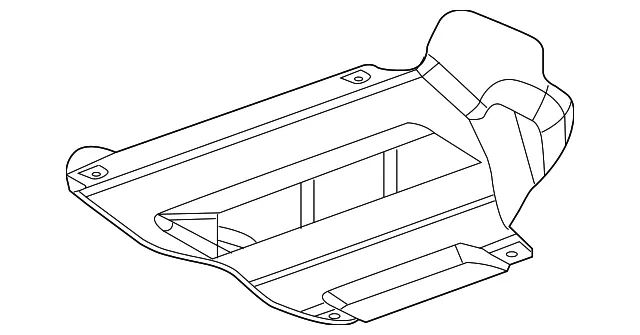 Underbody Splash Shield - GM (23488327) - view 6