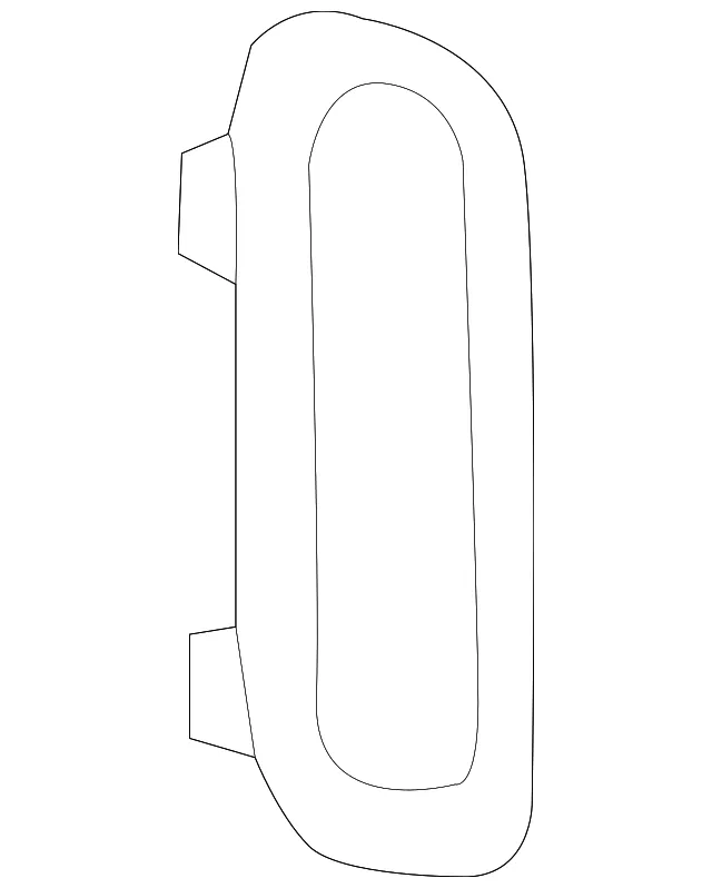 Maple Sugar Sunshade Illuminated Mirror Lens - GM (23489210) - view 2