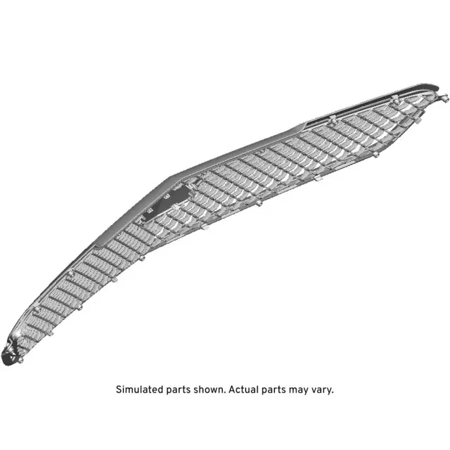 Front Upper Grille with Bezel and Crest Emblem - GM (23504273)