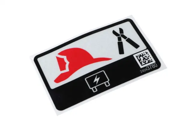 Engine Decal - GM (24043780)