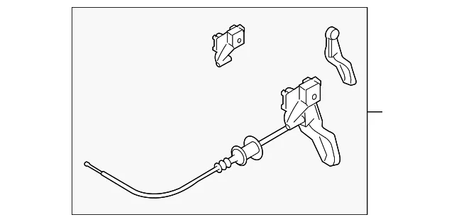 CABLE HOOD PRIM LAT REL - GM (24465306)