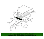 Seal Assembly Hood Front - GM (25625094) - view 4