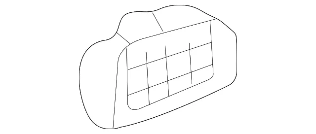 Deflector Assembly Lt Center - GM (25644230)