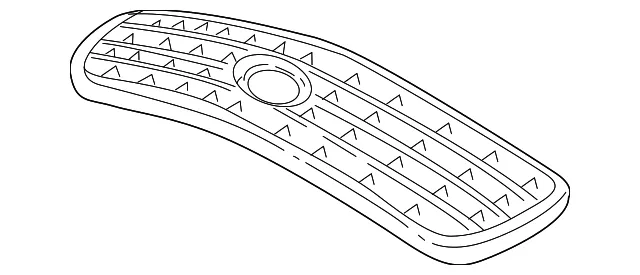 Grille - GM (25653109) - view 2