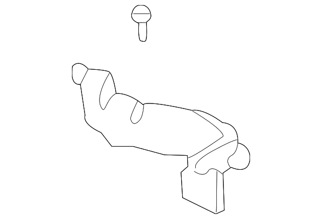 Seal Assembly Hood Rear Outer - GM (25661843)