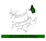 Splash Shield - Driver's Side (LH) - GM (25664525) - view 8