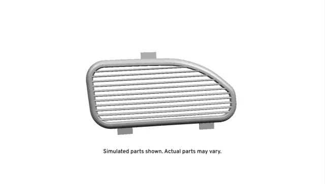 Medium Dark Pewter II Rear Driver Side Speaker Grille - GM (25739955) - view 2