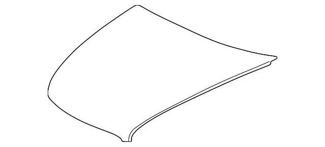 Hood - GM (25752373) - view 2