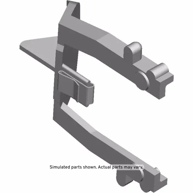 Body Hinge Pillar Upper Baffle - GM (25756988) - view 2