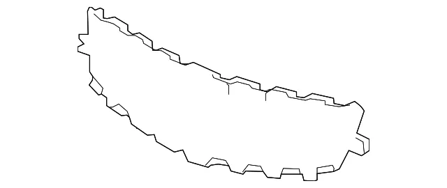 Front Upper Grille - GM (25784042) - view 2