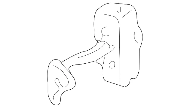 Rear Side Door Check Link - GM (25785843)