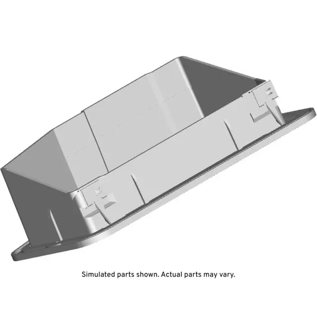 Plenum Lower Panel Water Deflector - GM (25809428) - view 6