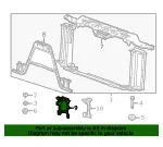Hood Stop Bracket - GM (25811768) - view 7