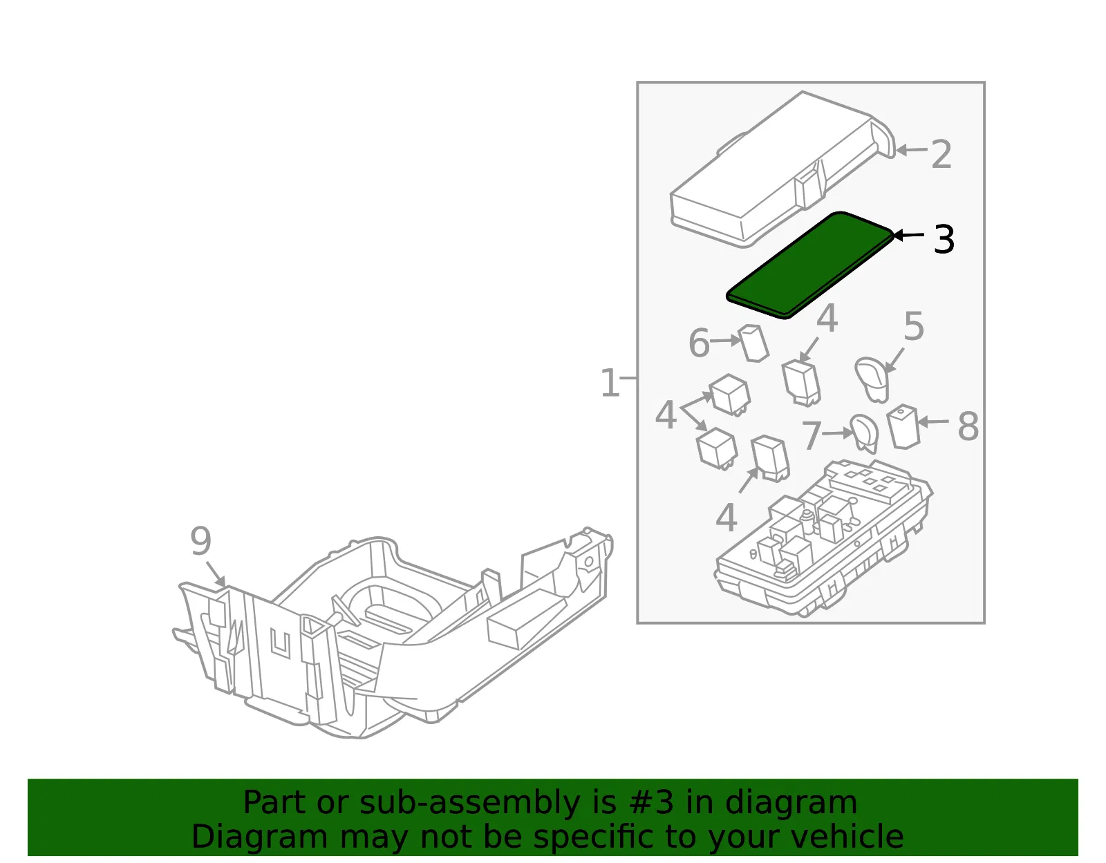 Info Label - GM (25811882) - view 3