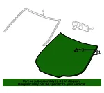 Windshield - GM (25827815) - view 6