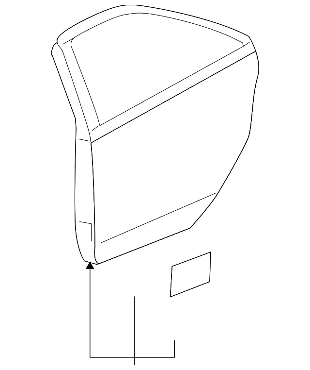 Door Shell - GM (25847898)
