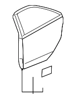Door Shell - GM (25847898) - view 3