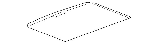 Sunshade Assembly Sun Rf Lt Ttn - GM (25856880)