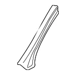 Driver Side Windshield Outer Frame - GM (25861875) - view 3