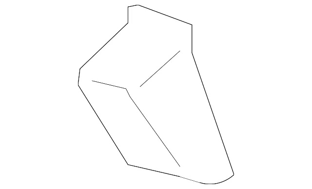 Bumper Cover Bracket - GM (25865204) - view 2