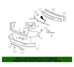 Bumper Cover Bracket - GM (25865204) - view 7