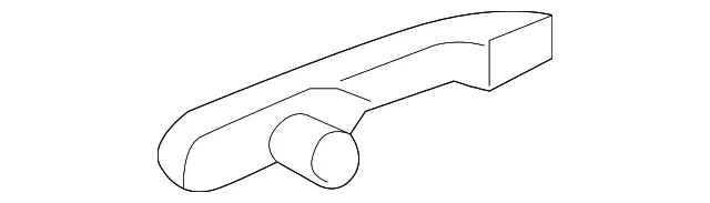 Handle, Outside - GM (25869322) - view 5