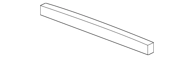 Hood Front Seal - GM (25876570) - view 2