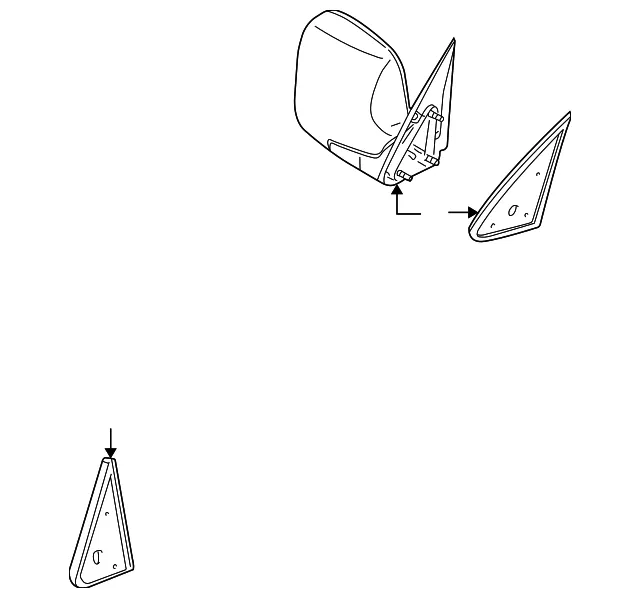 Driver Side Mirror - GM (25876714) - view 3